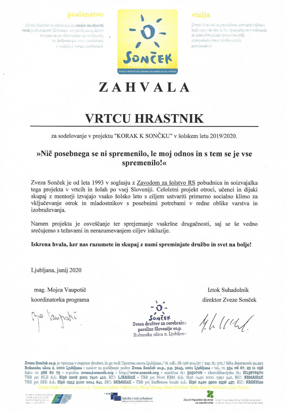 Zahvala