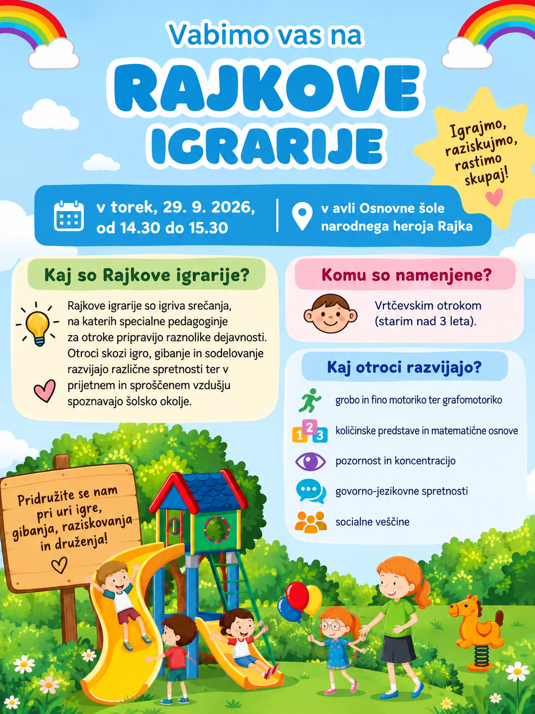 Rajkove igrarije – 29. 9. 2026